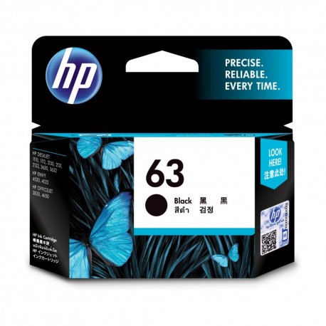 HP 63 Ink Cartridge Black