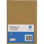 IMPACT Manilla Folders Foolscap Kraft 100 Pack