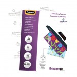 Fellowes A3 Laminating Pouches Gloss 80 Micron, Pack of 25