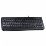 Microsoft 600 Keyboard - Black USB Wired