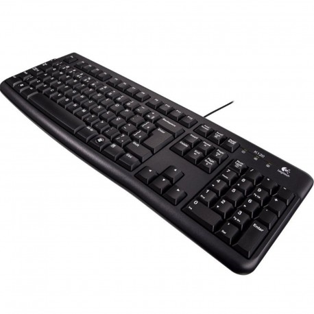 LOGITECH Corded USB Keyboard Thin Profile