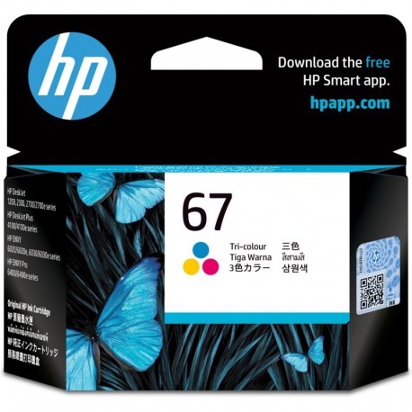 HP67 Ink Cartridge Tri-Colour