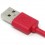 Raspberry Pi Accessories Cable Red, Micro-USB to USB Type-A