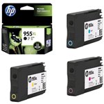 HP 955XL Value Pack Ink Cartridge Black, Cyan, Mageneta, Yellow