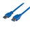 Dynamix 3M USB3.0 Type A Male to Female Extension Cable. Colour Blue