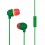 MARLEY Little Bird In-Ear Headphones - Rasta