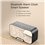 Bluetooth Speaker Portable Mini Double Alarm Clock FM Radio 