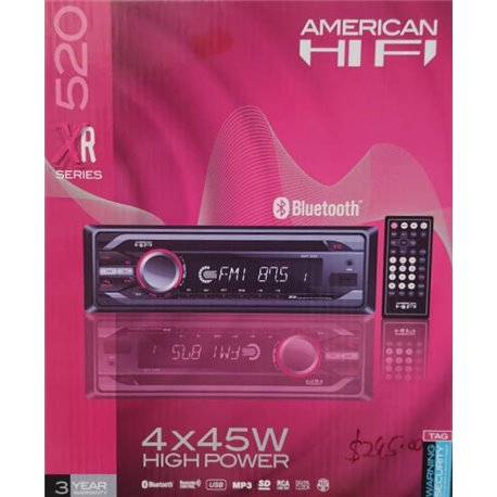 American HiFi X520 Car Stereo Head