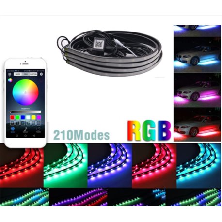 Car Under LED Strips App control @