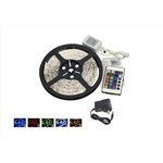 LED Light Strip RGB 5m w Remote & Transformer