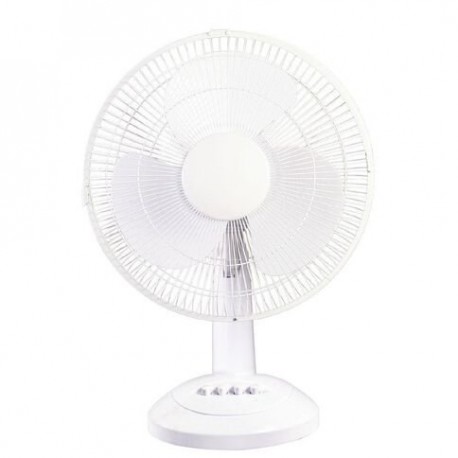 Living & Co Desk Fan 30cm White