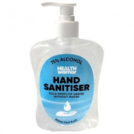 Health Warrior Hand Sanitiser 500ml