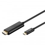 Goobay USB-C to HDMI Adaptor Cable black 1.80m