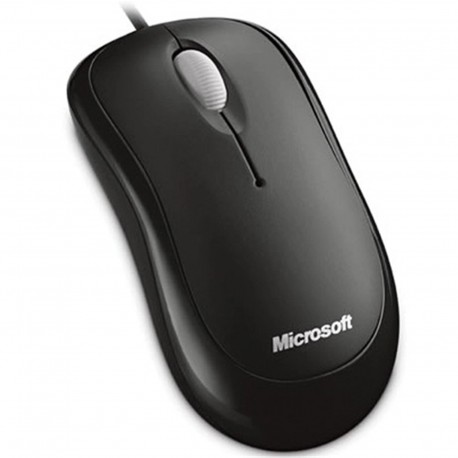 Microsoft Basic Optical Wheel Mouse, USB, Black